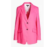 Charles linen-blend blazer - Pink