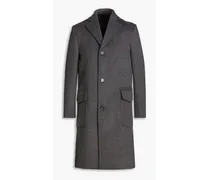 Aymar brushed wool coat - Gray