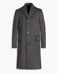 Officine Generale Aymar brushed wool coat - Gray Gray