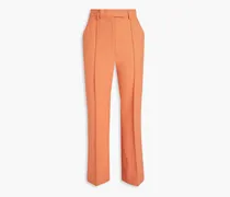Patrina woven kick-flare pants - Orange