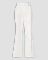 J.W.Anderson Cotton-blend twill straight-leg pants - White White