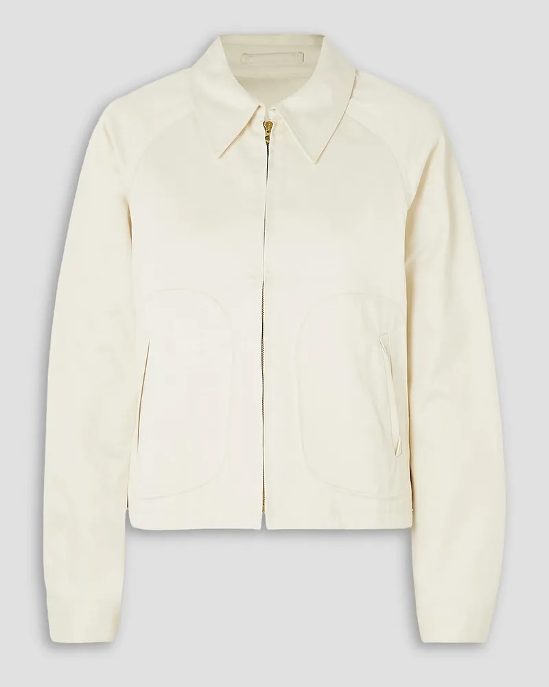 Fortela Zuma cotton-twill jacket - White White
