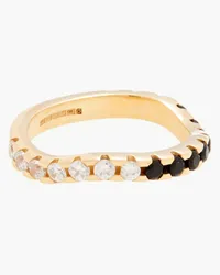 Cornelia Webb Gold-plated crystal ring - Metallic Metallic