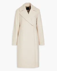 Theory Double-breasted wool coat - White White