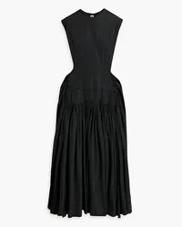 Marni Taffeta maxi dress - Black Black