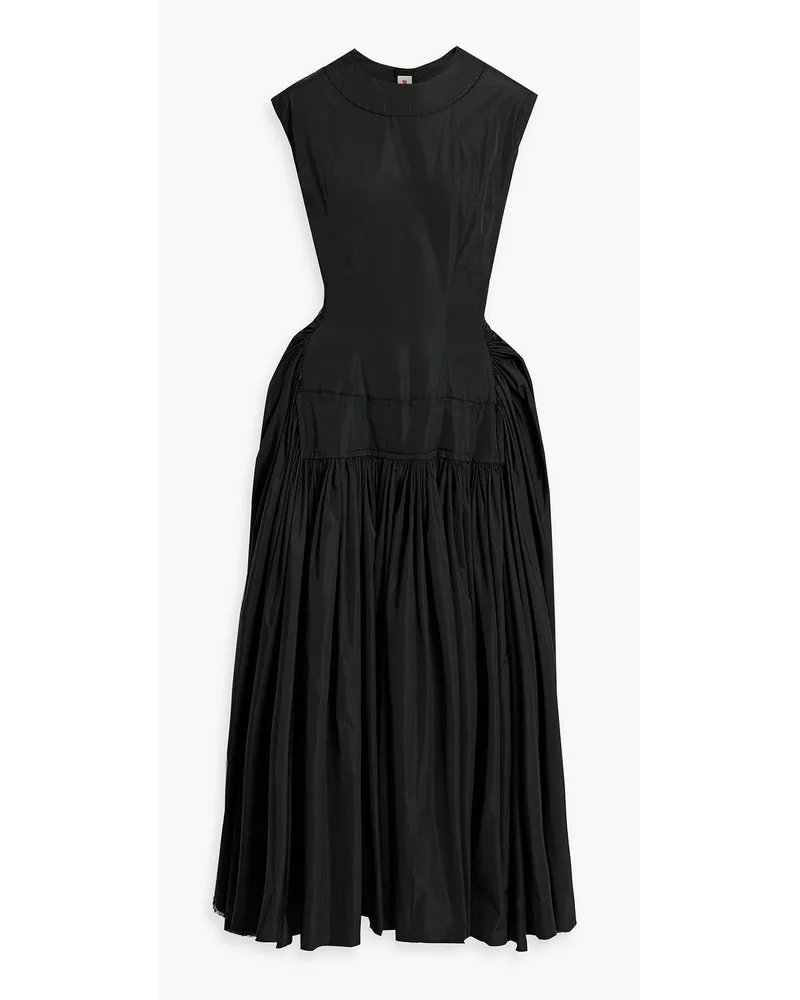 Marni Taffeta maxi dress - Black Black