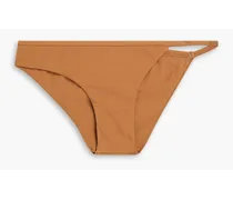 Low-rise bikini briefs - Brown