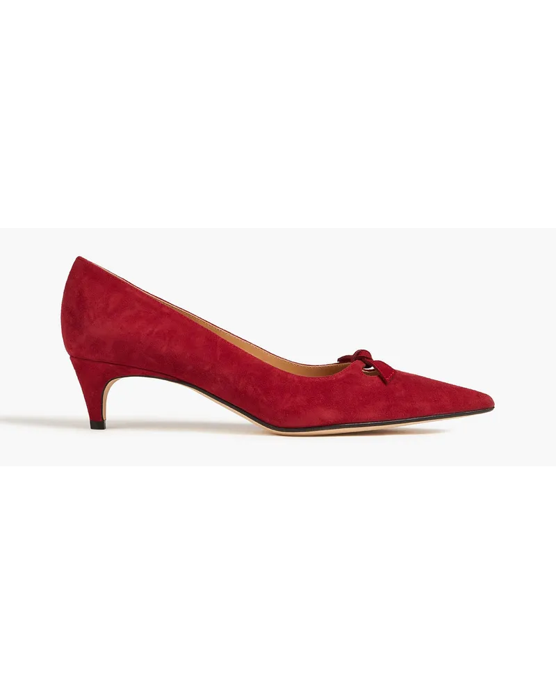 Sergio Rossi Royal suede pumps - Red Red