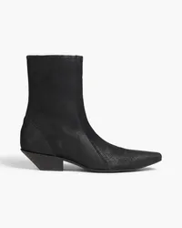 Acne Studios Suede ankle boots - Black Black