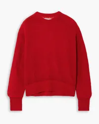 APIECE APART Softest Tissue cashmere and silk-blend sweater - Red Red