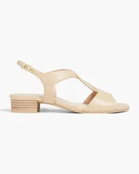 Stuart Weitzman Shalena 25 cutout leather sandals - Neutral Neutral