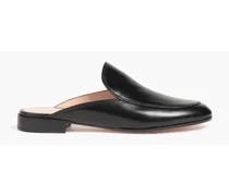 Palau leather slippers - Black
