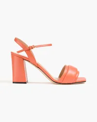 Sergio Rossi Leather sandals - Orange Orange