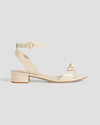 Alexandre Birman Clarita 35 bow-detailed suede sandals - White White