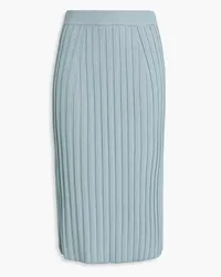 Joseph Ribbed-knit pencil skirt - Blue Blue