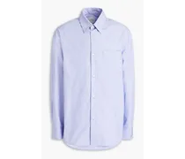 Coton-chambray shirt - Blue
