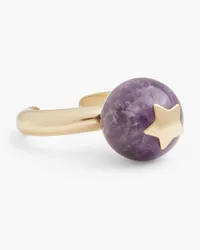 Zimmermann Gold-tone amethyst ring - Purple Purple