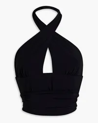 Magda Butrym Halterneck bikini top - Black Black