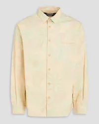 Jacquemus Simon cotton-jacquard shirt - White White