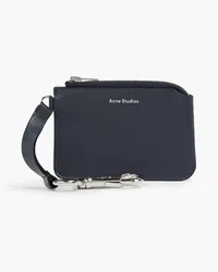 Acne Studios Leather cardholder - Gray Gray