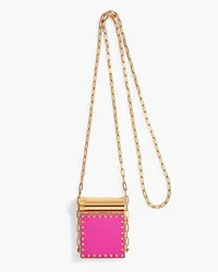 Valentino Garavani Studded enamel lipstick holder - Pink Pink