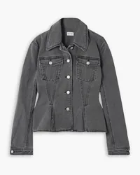 Magda Butrym Denim peplum jacket - Gray Gray