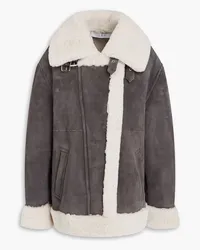 IRO Kumari shearling jacket - Gray Gray