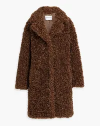 STAND Camille faux shearling coat - Brown Brown