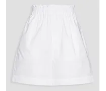 Camilja organic cotton-poplin shorts - White