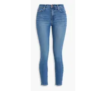Cult high-rise skinny jeans - Blue