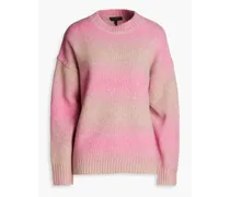 Holly dégradé alpaca-blend sweater - Pink