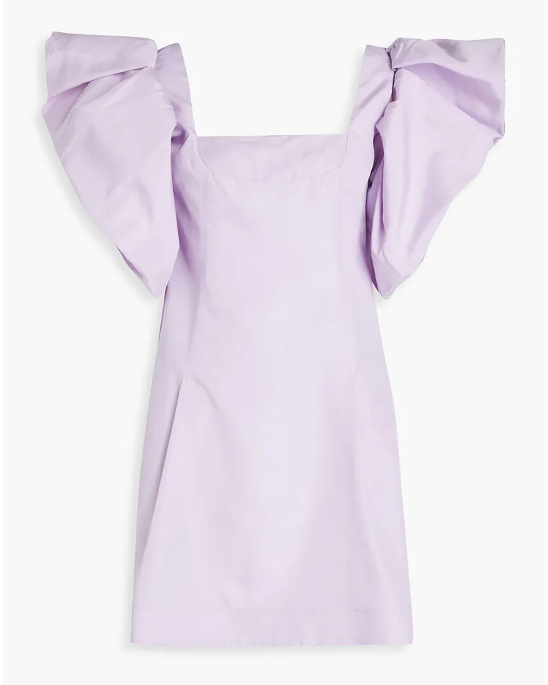 3.1 phillip lim Convertible taffeta mini dress - Purple Purple