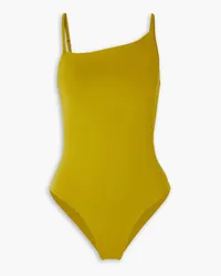 Skin Lucie asymmetric swimsuit - Yellow Yellow