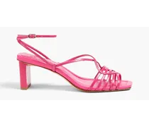 Naya 50 patent-leather sandals - Pink