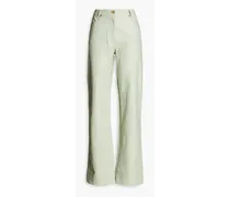 Laney faux leather pants - Green