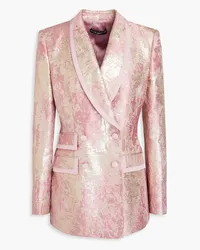 Dolce & Gabbana Metallic brocade blazer - Pink Pink