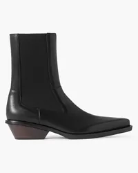 Acne Studios Leather Chelsea boots - Black Black