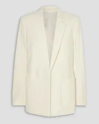 Helmut Lang Twill blazer - White White