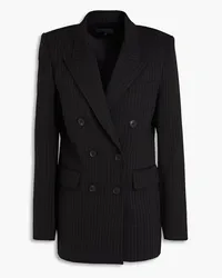 Nili Lotan Pinstriped stretch-twill blazer - Black Black