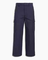 Acne Studios Cotton-canvas cargo pants - Blue Blue