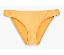 Mid-rise bikini briefs - Yellow