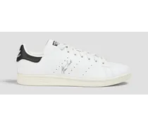 Stan Smith faux leather sneakers - White