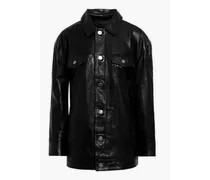Sutton leather jacket - Black