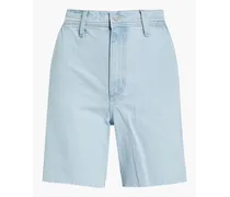 Tyler frayed denim shorts - Blue