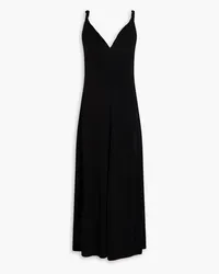 Totême Twisted jersey midi dress - Black Black