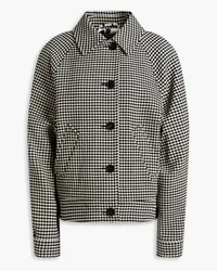 Marni Reversible gingham wool-blend twill jacket - Black Black