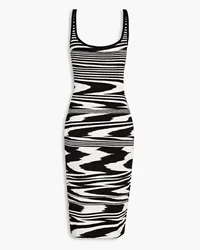 Missoni Space-dyed ponte midi dress - Black Black