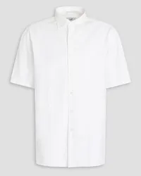 Dunhill Cotton-poplin shirt - White White