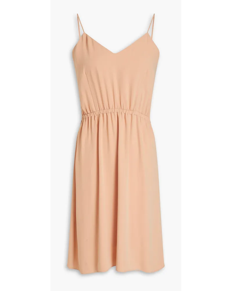 Maison Margiela Gathered crepe dress - Neutral Neutral