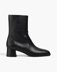 Stuart Weitzman Nola leather ankle boots - Black Black